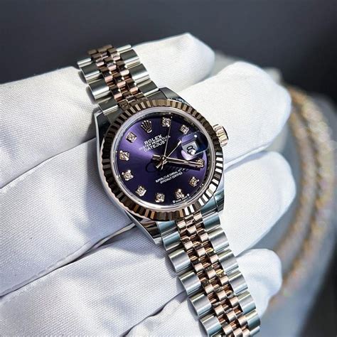 gold and purple rolex|rolex purple bezel.